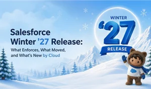 Salesforce Winter ’27 Release: What Enforces, What Moved, and What’s New by Cloud
